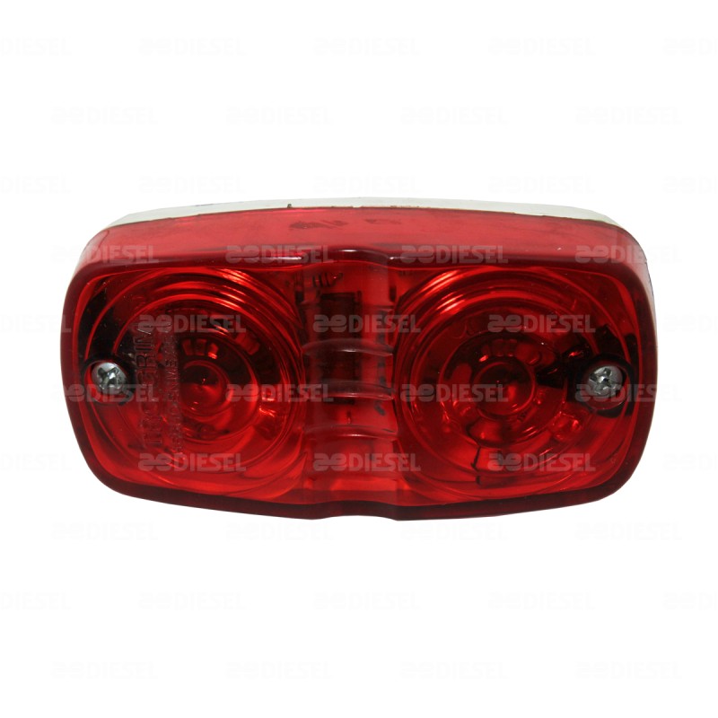 PLAFÓN 12/24V LED ROJO T/DESCONTINUADO
