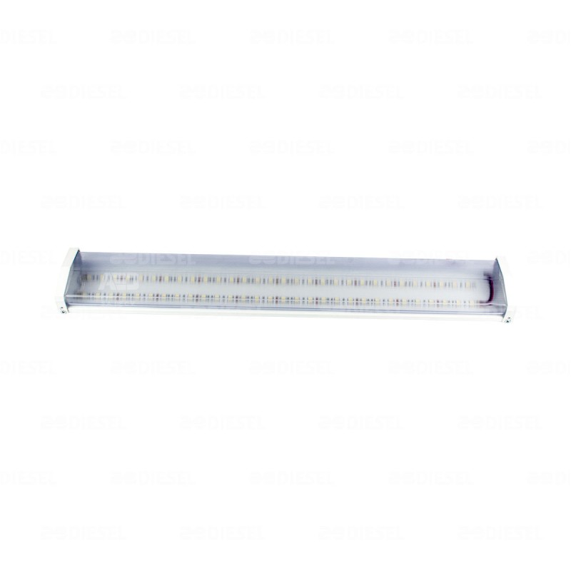 LÁMPARA 12V 60 LED 560mm CON CUBIERTA