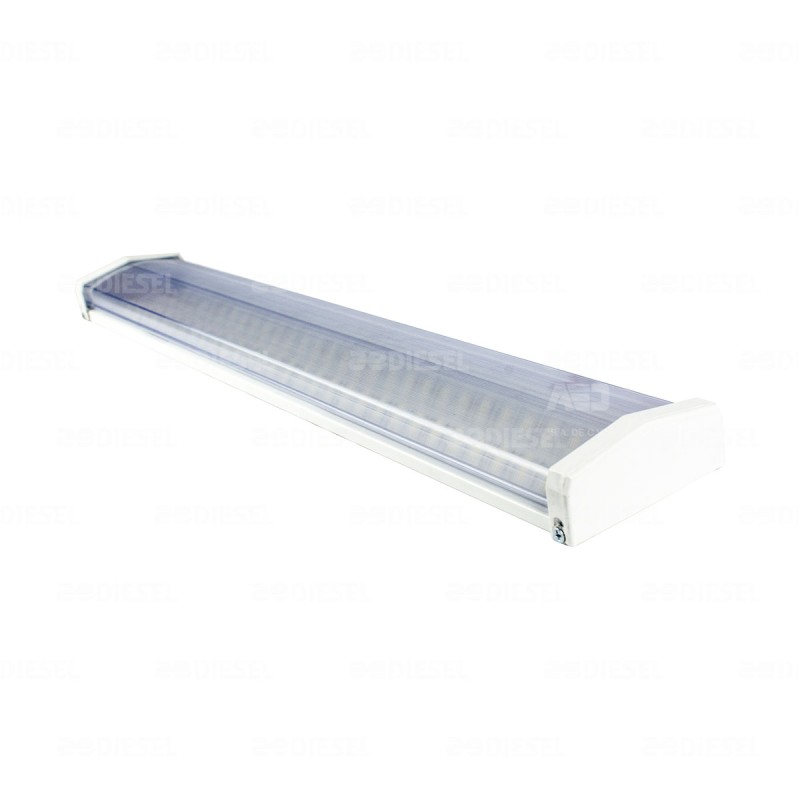 LÁMPARA 12V 60 LED 560mm CON CUBIERTA