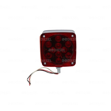 PLAFÓN 12V 25LED DERECHO DIREC CROMADOC/DESTE