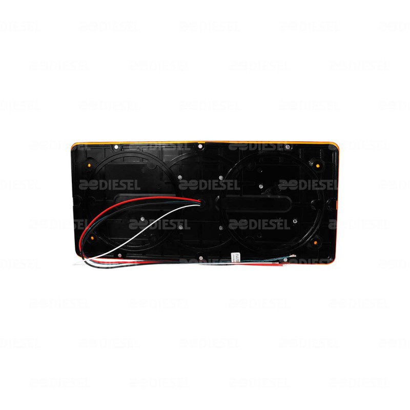 TORRETA 12/24V LED DOBLE RECTA