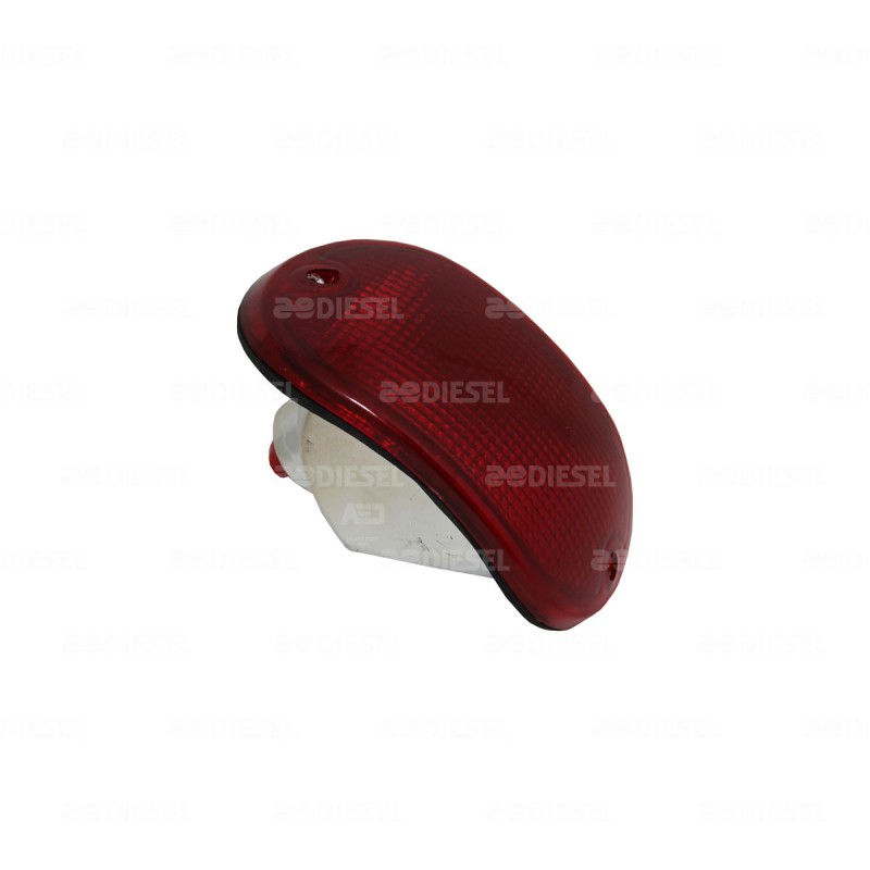 PLAFÓN CURVO ROJO ALEGRO MULTILIGHT