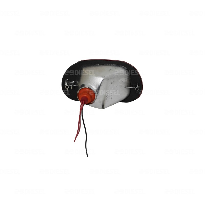 PLAFÓN CURVO ROJO ALEGRO MULTILIGHT