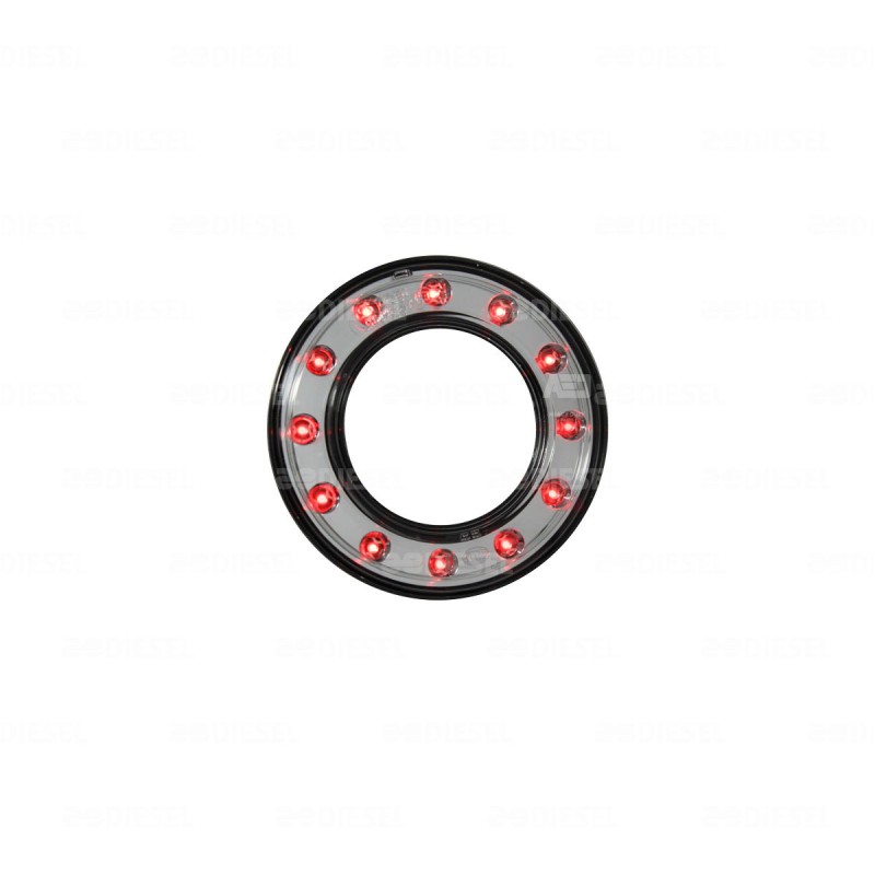 PLAFÓN 24V LED ROJO DONA 1 FUNCIÓN