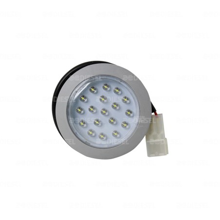 LÁMPARA 24V 18LED 55mm BLANCO LUZ INTERIOR