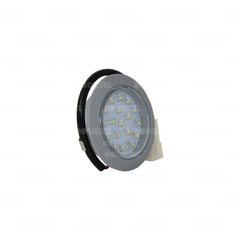 LÁMPARA 24V 18LED 55mm BLANCO LUZ INTERIOR