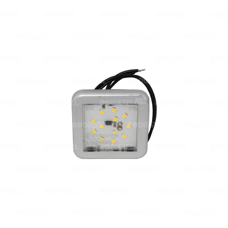 LÁMPARA 12/24V 12LED LUZ BLANCA