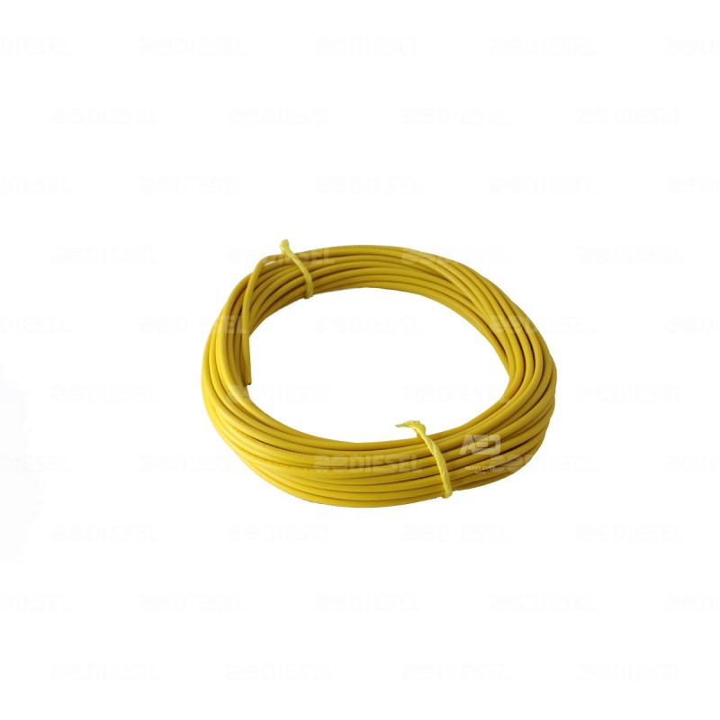 CABLE #14 PLASTICO 100MT AMARIILO