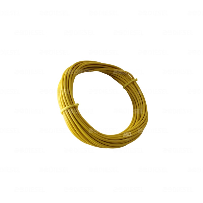 CABLE #14 PLASTICO 100MT AMARIILO