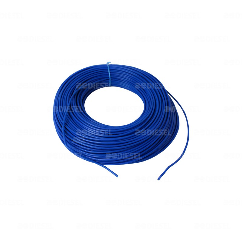 CABLE #14 PLASTICO 100MT AZUL