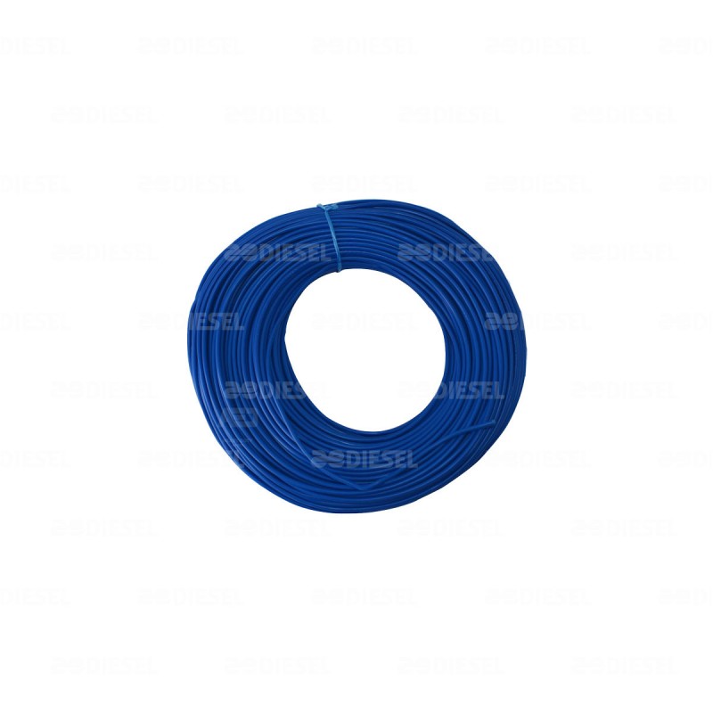 CABLE #14 PLASTICO 100MT AZUL