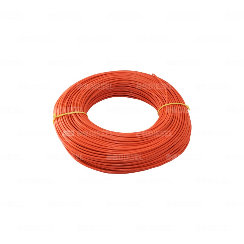 CABLE #14 PLASTICO 100MT NARANJA