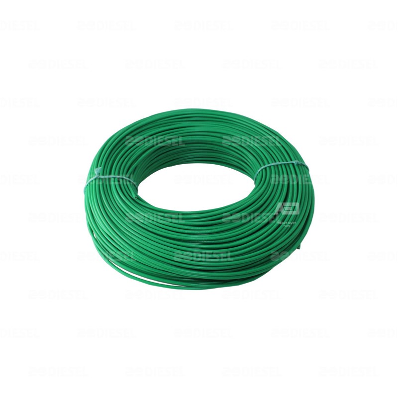 CABLE #14 PLASTICO 100MT VERDE