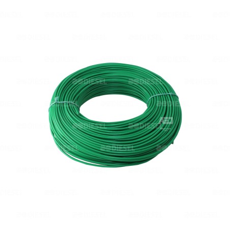CABLE #14 PLASTICO 100MT VERDE