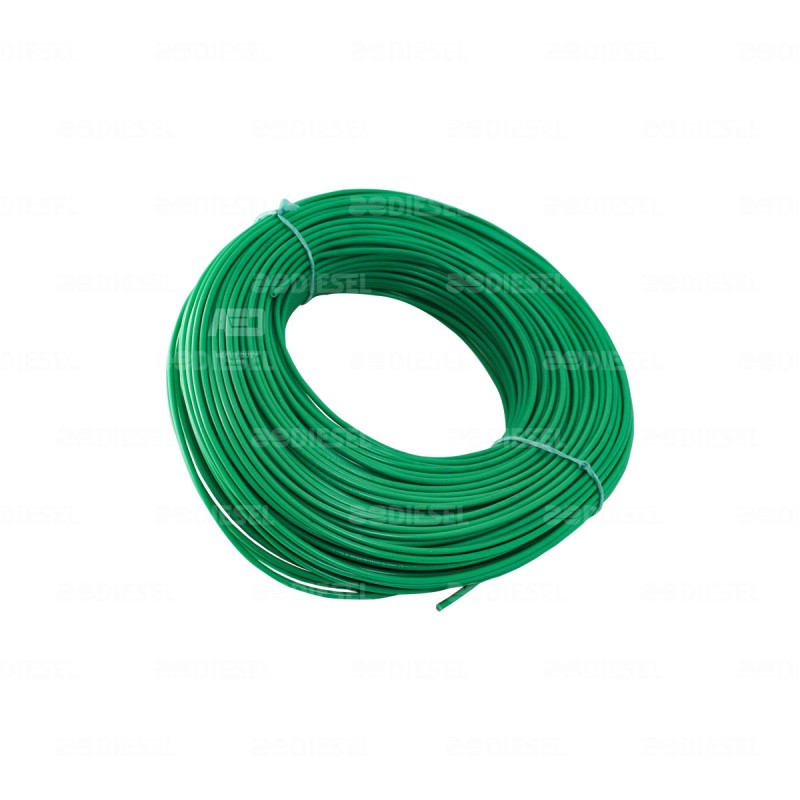 CABLE #14 PLASTICO 100MT VERDE