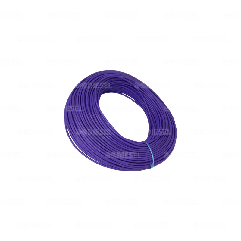 CABLE #14 PLASTICO 100MT VIOLETA