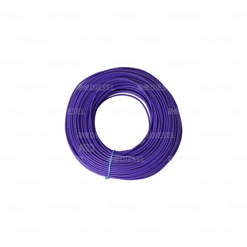 CABLE #14 PLASTICO 100MT VIOLETA