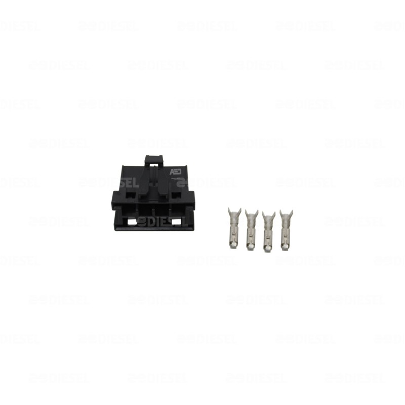 CONECTOR NEGRO TABLILLA MODULAR 2 C/TERM