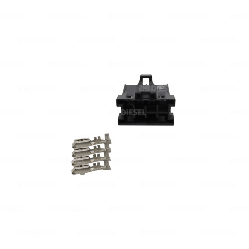 CONECTOR NEGRO TABLILLA MODULAR 2 C/TERM