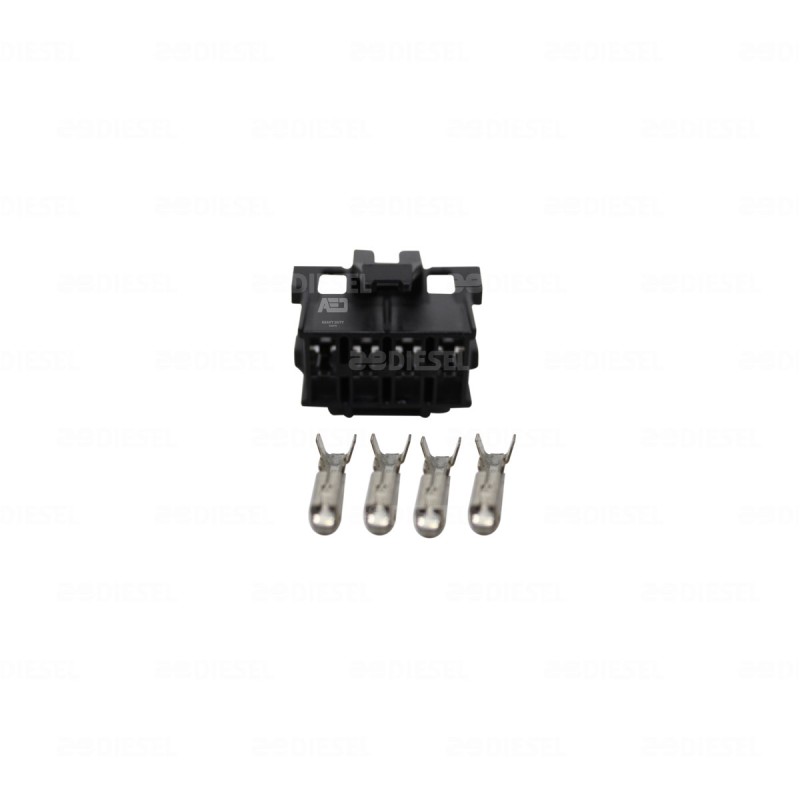 CONECTOR NEGRO TABLILLA MODULAR 2 C/TERM