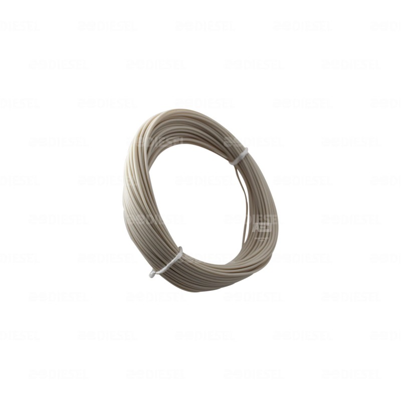 CABLE #18 PLASTICO FLEX ROLLO 30MTS BCO