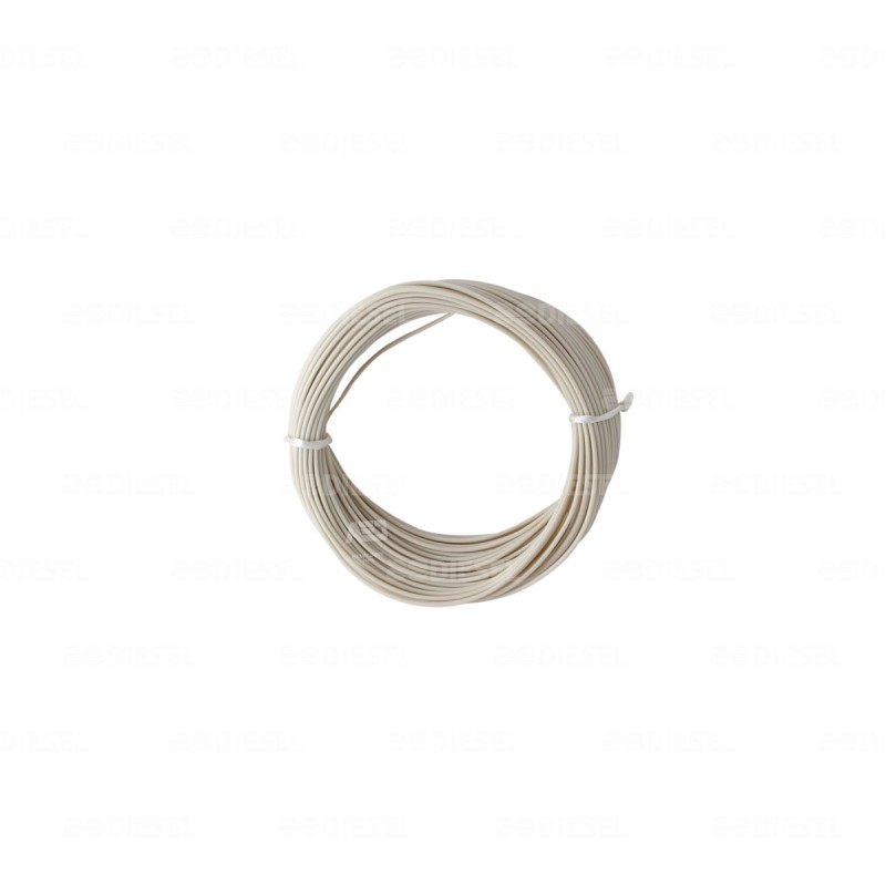 CABLE #18 PLASTICO FLEX ROLLO 30MTS BCO