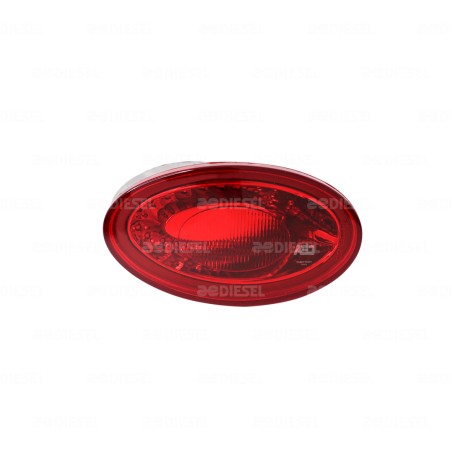 PLAFÓN 24V LED ROJO I5 2 FUNCIONES