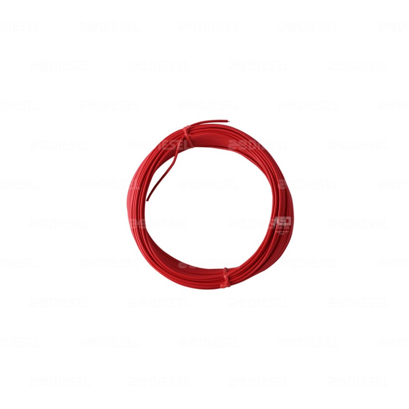 CABLE #18 PLASTICO FLEX ROLLO 30MTS ROJO