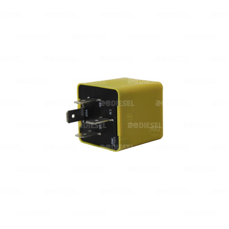 FLASHER 12V 4 TERMINALES HIBRIDO FOCO/LED