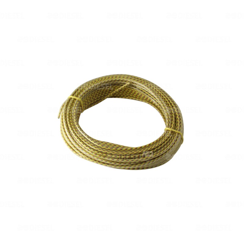 CABLE #18 LAQUEADO ROLLO 30 MTS AMARILLO