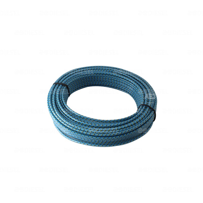CABLE #14 LAQUEADO ROLLO 30MTS AZUL