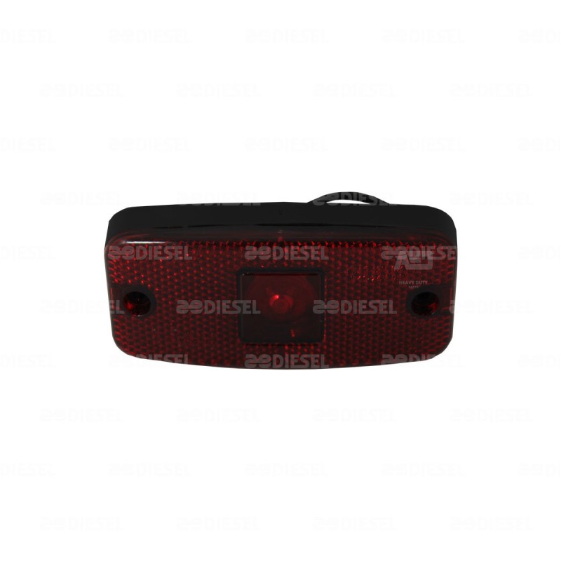 PLAFÓN 12/24V 1 LED LATERAL ROJO