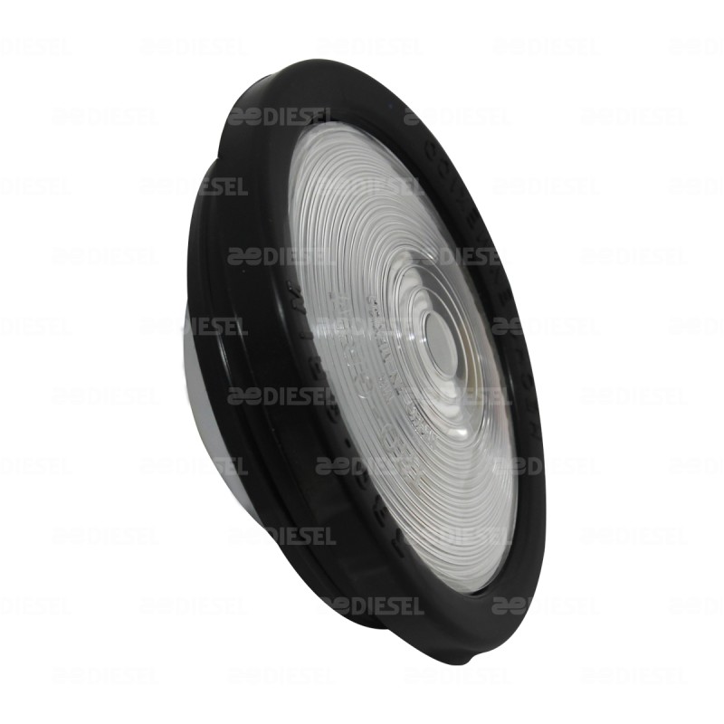 PLAFÓN 12V FOCO 4" BLANCO GOMA ALTA/BAJA/FIJA