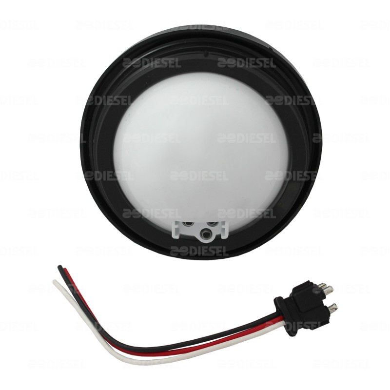 PLAFÓN 12V FOCO 4" BLANCO GOMA ALTA/BAJA/FIJA