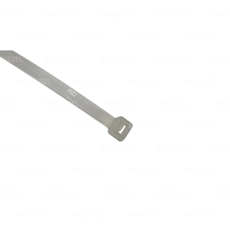 CINCHO PLÁSTICO 12CM 4.7' BLANCO SEGURO LAMINADO