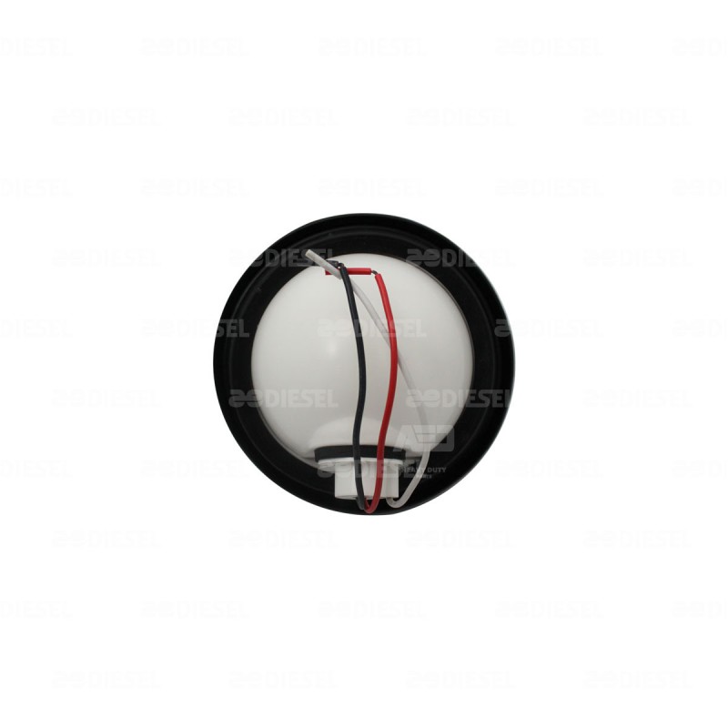 PLAFON AMBAR 4" RED C/R F/INTR 12V=8758