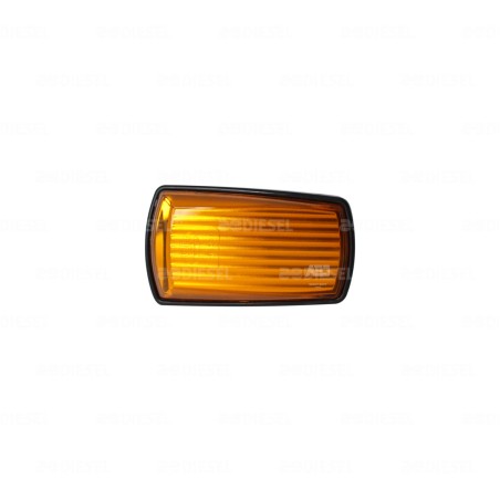PLAFON 12V/24V LED AMBAR LATERAL