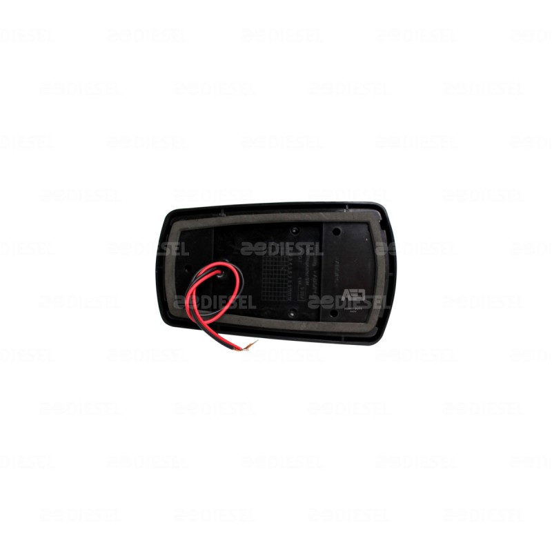 PLAFON 12V/24V LED AMBAR LATERAL