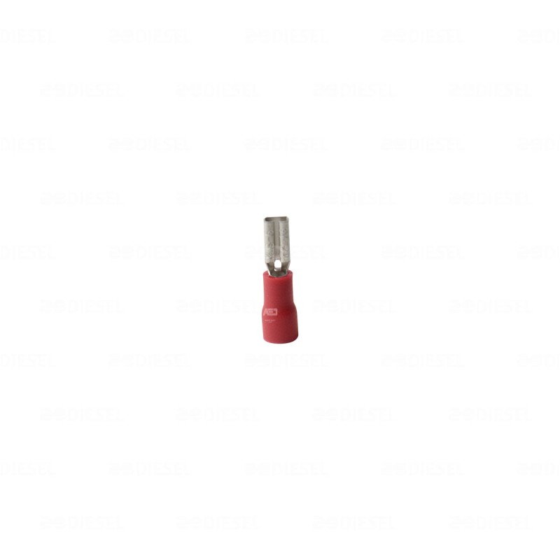 TERMINAL HEMBRA MICRO 110 ENCHUFE ROJA