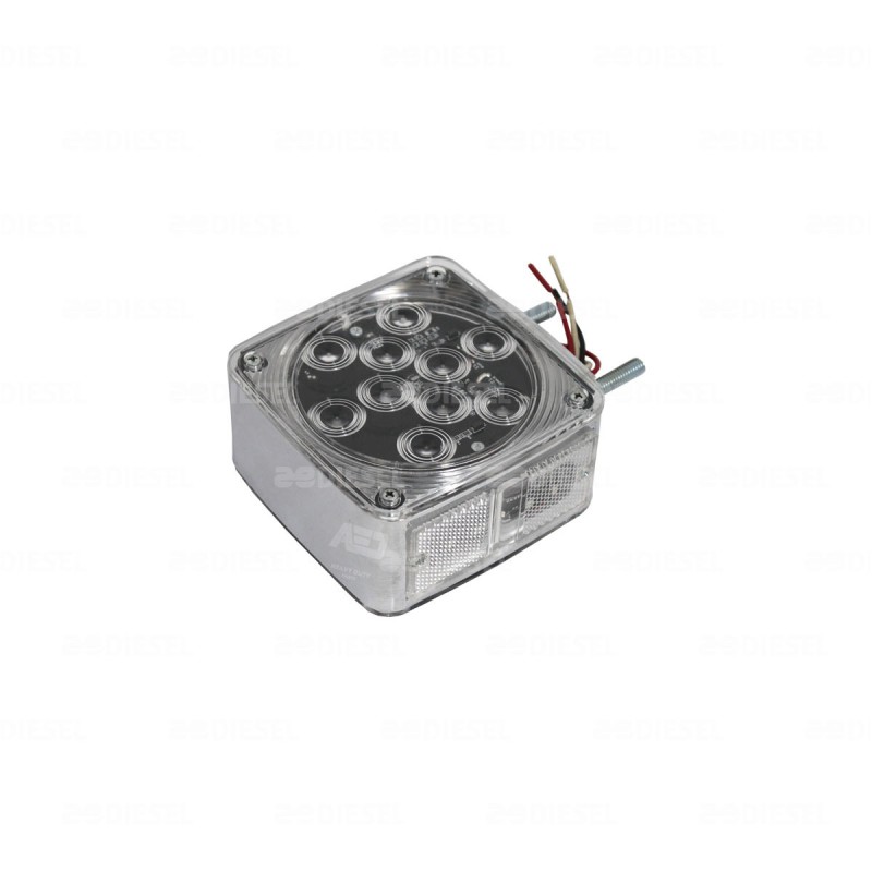 PLAFÓN 12V 25LED DERECHO DIREC CUA CRO 2T