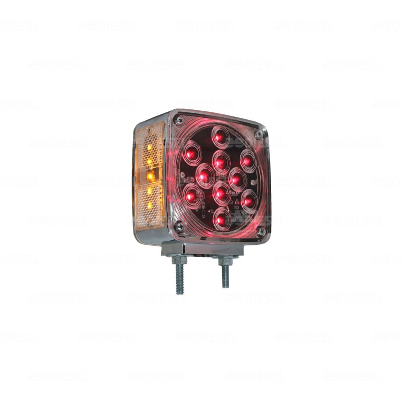 PLAFÓN 12V 25LED DERECHO DIREC CUA CRO 2T