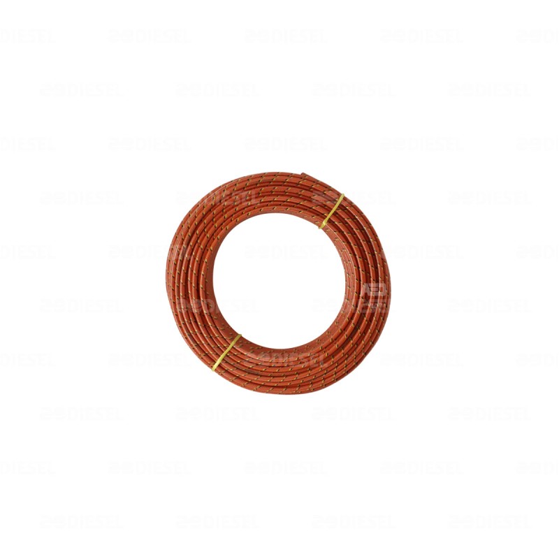 CABLE #12 LAQUEADO ROLLO 30MTS NARANJA