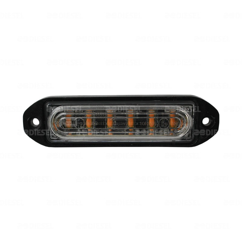 PLAFÓN 12/24V ÁMBAR ESTROBO