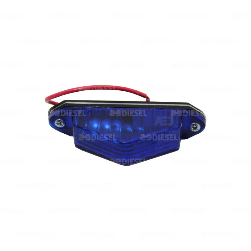 PLAFÓN AZUL PIRÁMIDE TRIANGULO