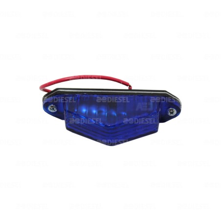 PLAFÓN AZUL PIRÁMIDE TRIANGULO