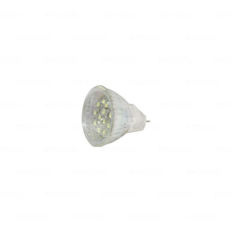 FOCO MR11 24V 12 LED BLANCO CHINA