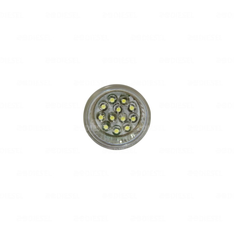 FOCO MR11 24V 12 LED BLANCO CHINA