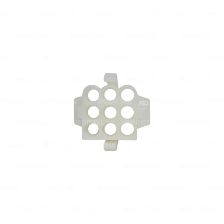 CONECTOR 9 VÍAS MACHO AMP RED P/TABLERO