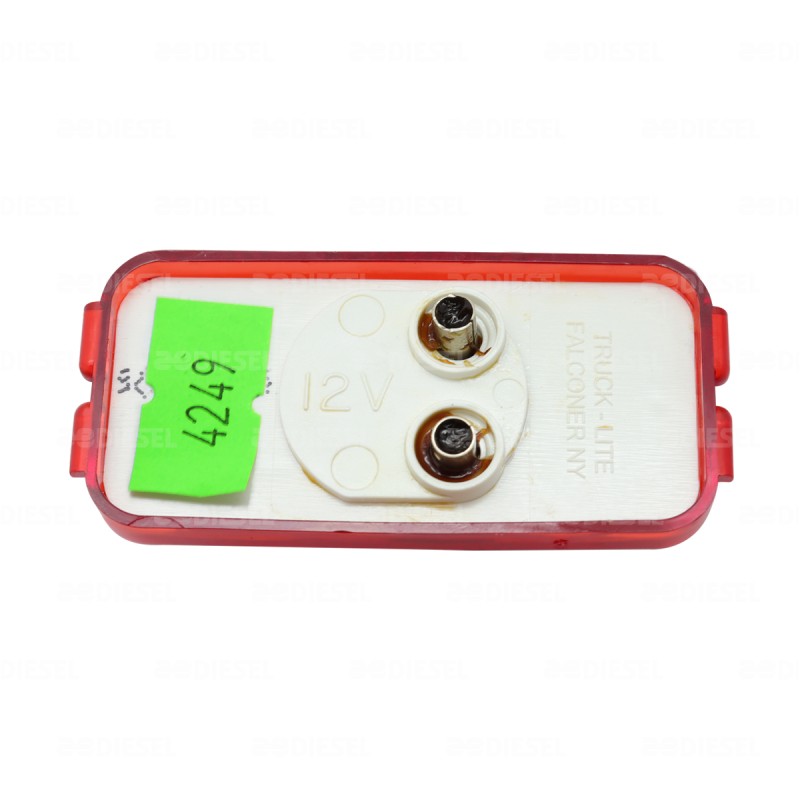 PLAFÓN 12V ROJO NAVEG C11 33560001593