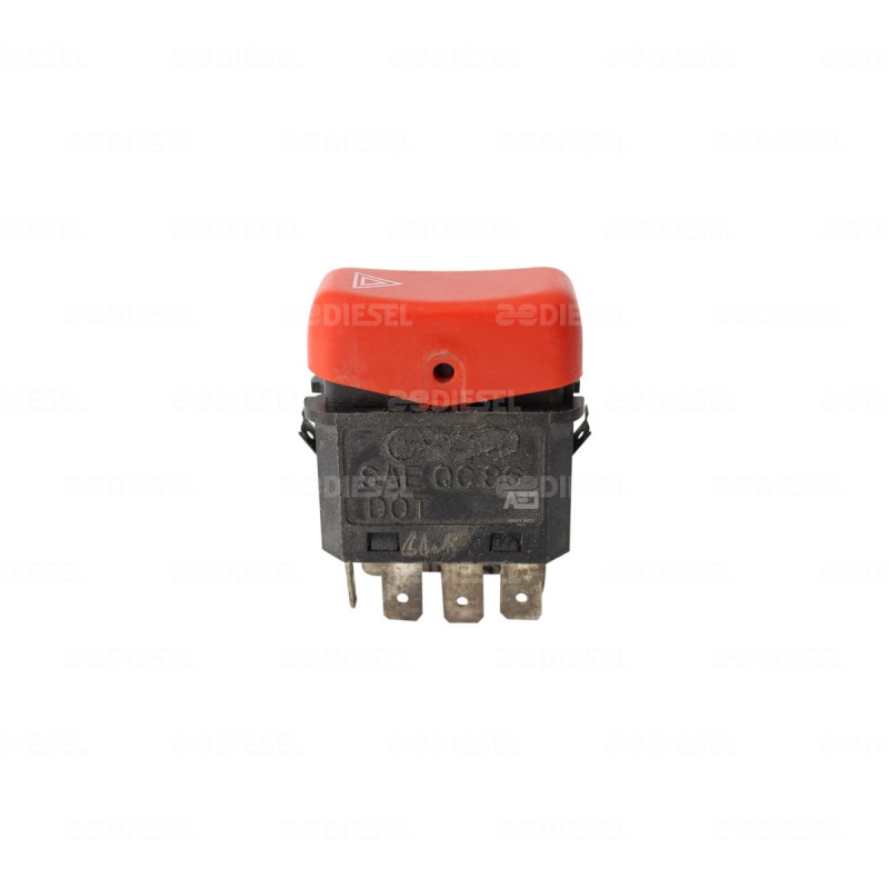 INTERRUPTOR 8 TERMINALES 12V EMERGENCIA VIAGGIO IRIZAR M BENZ
